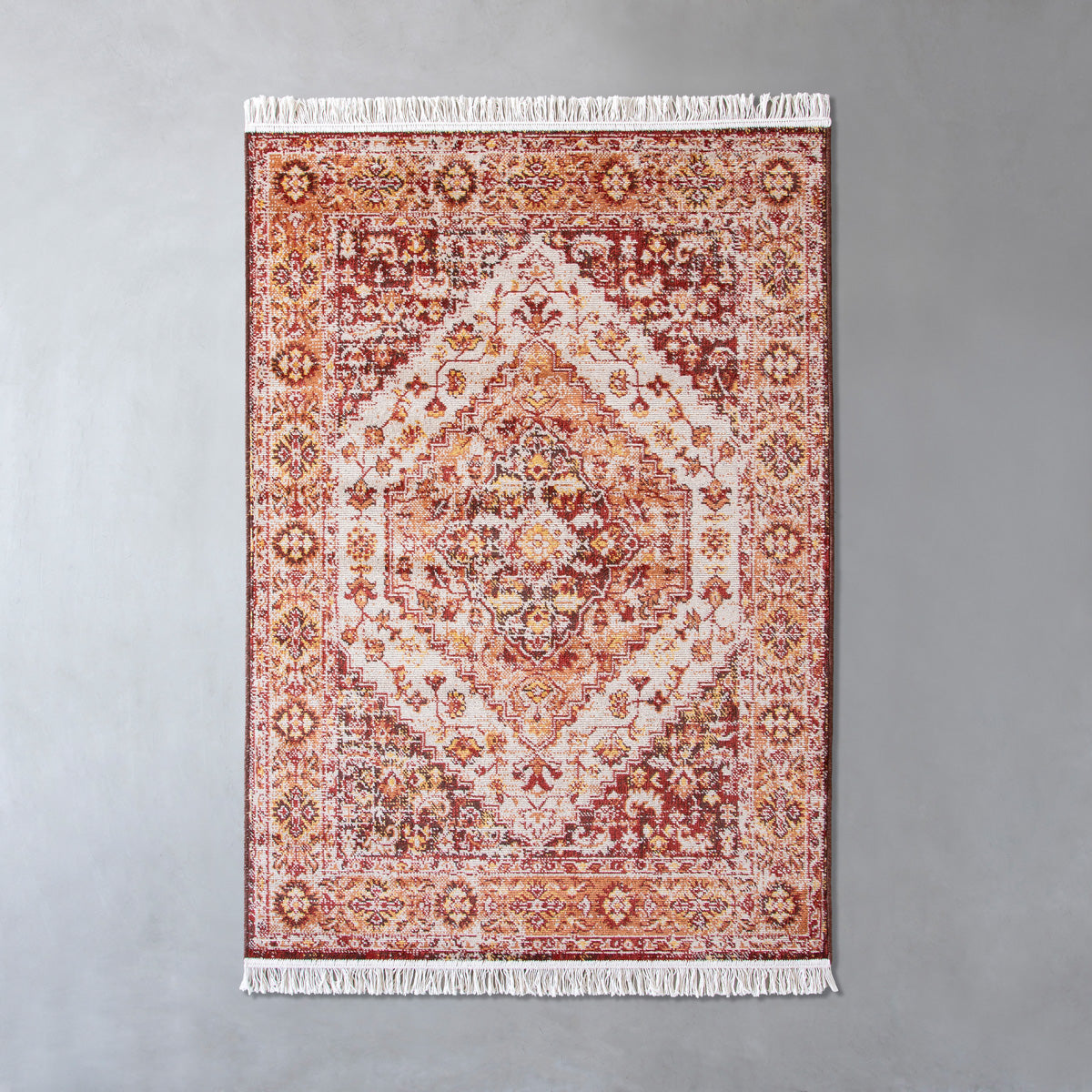 Warm Dot Fuzzy Modern Rug