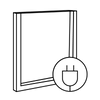 SQUARE 配線孔付き